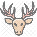 Enchanted Reindeer Mythical Creatures Holiday Magic Icon