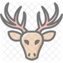 Enchanted Reindeer Mythical Creatures Holiday Magic Icon