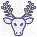Enchanting Christmas Deer  Icône