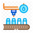 Garrafa Enchimento Dispositivo Ícone