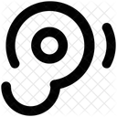 Tapon Para Los Oidos Oido Tratamiento Icono