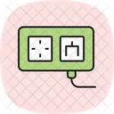 Enchufe De Pared Toma De Corriente Electrodomestico Icono