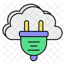 Enchufe De Nube Nube Enchufe Icon