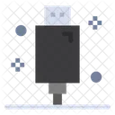 Enchufe usb  Icono