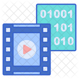 Encoder Icon - Download in Colored Outline Style