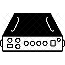 Encoders Icon - Download in Glyph Style