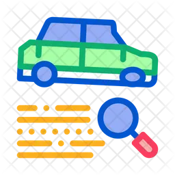 Encontrar detalles del auto  Icono