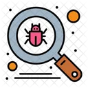 Encontrar Bug Pesquisar Bug Rastreamento De Bug Ícone