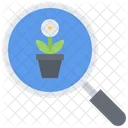 Encontrar planta de flores  Icono