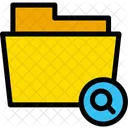 Localizar Pesquisar Pasta Ícone