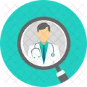 Encontre Um Medico Procure Medico Ícone