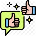 Encouragement Positive Good Icon