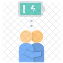 Hug Lover Couple Icon