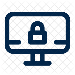 Encrypt Device Icon - Download in Line Style
