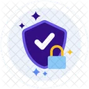 Encrypted Protected Secure Icon