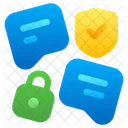 Encrypted Messages Protection Icon