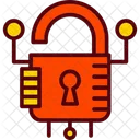 Encrypted Lock Protection Icon