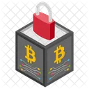 Encrypted Blockchain Security Of Blockchain Secure Blockchain Icon