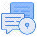 Encrypted Chat Message Icon