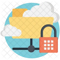 Encrypted Cloud Storage  Icon