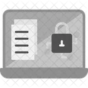 Encrypted Data Lock Padlock Icon