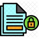 Encrypted Document Encrypted File Encrypted Icon