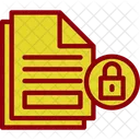 Encrypted Document  Icon