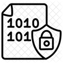 Encrypted Document Document File Icon