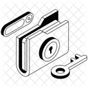 Encrypted Folder Information Archive Icon