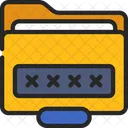 Encrypted Folder Data Security Encrypted Data Icon