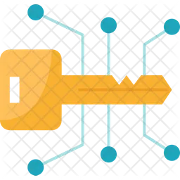 Encrypted Key  Icon