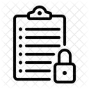 Encrypted List  Icon