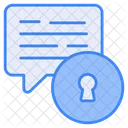 Encrypted Message Business Technology Icon