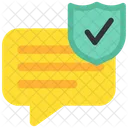 Encrypted Message Secure Message Chat Security Icon