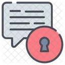 Encrypted Message Business Technology Icon