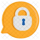 Encrypted Message Message Symmetric Key Icon