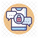 Iencrypted Messaging Encrypted Messaging Mobile Message Security Icon