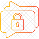 Secure Chat Security Message Security Icon