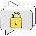 Encrypted Messaging Secure Chat Security Icon