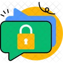 Secure Chat Security Message Security Icon