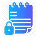 Encrypted Data Security Icon