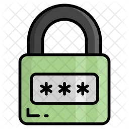 Encrypted Password  Icon