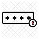 Encrypted Password  Icon