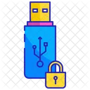Encryption Pendrive Usb Icon