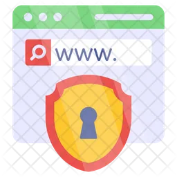 Encrypted Website  Icon