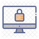 Cyber Security Computer Icon