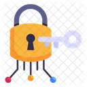 Digital Lock Padlock Encryption Icon