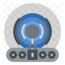 Encryption Icon - Download in Flat Style