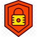 Encryption Firewall Lock Icon