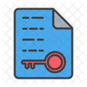 Encryption File Document File Icon